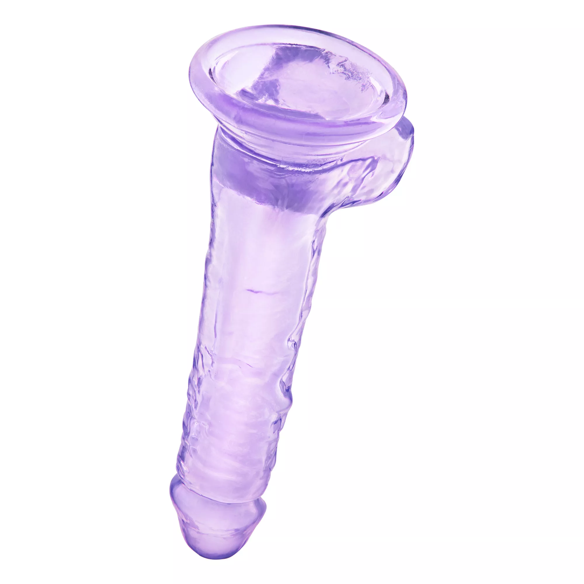 Violet Vixen Suction Cup Dildo with Balls 7 Inch – good D at Spencer's