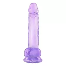 Violet Vixen Suction Cup Dildo with Balls 7 Inch – good D at Spencer's