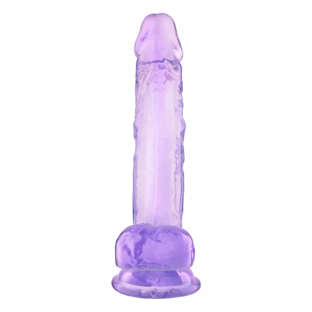 Violet Vixen Suction Cup Dildo with Balls 7 Inch – good D at Spencer's
