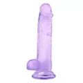 Violet Vixen Suction Cup Dildo with Balls 7 Inch – good D at Spencer's