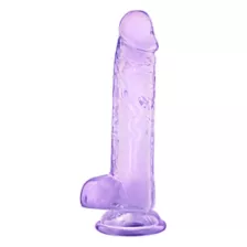 Violet Vixen Suction Cup Dildo with Balls 7 Inch – good D at Spencer's