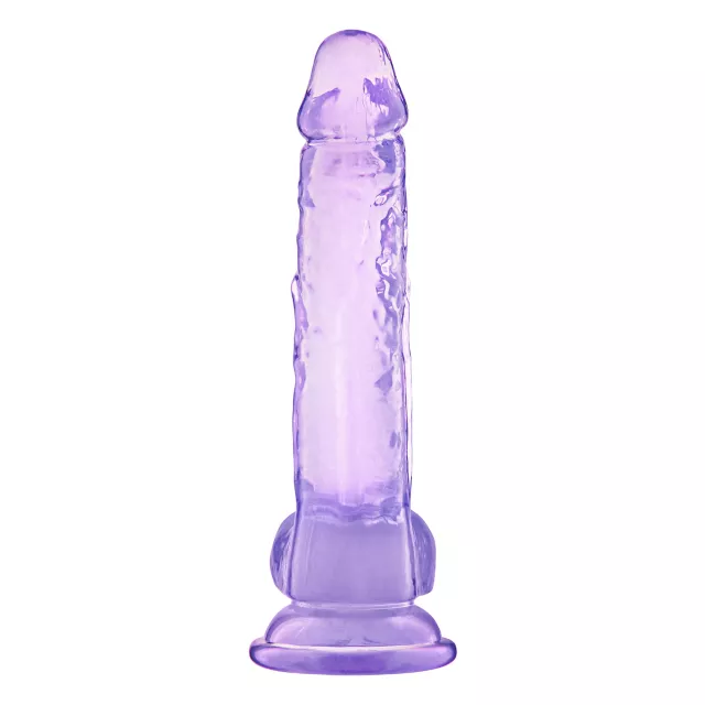 Violet Vixen Suction Cup Dildo with Balls 7 Inch – good D at Spencer's