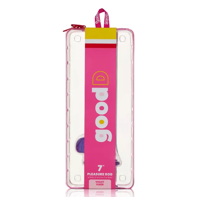 Violet Vixen Suction Cup Dildo with Balls 7 Inch – good D at Spencer's