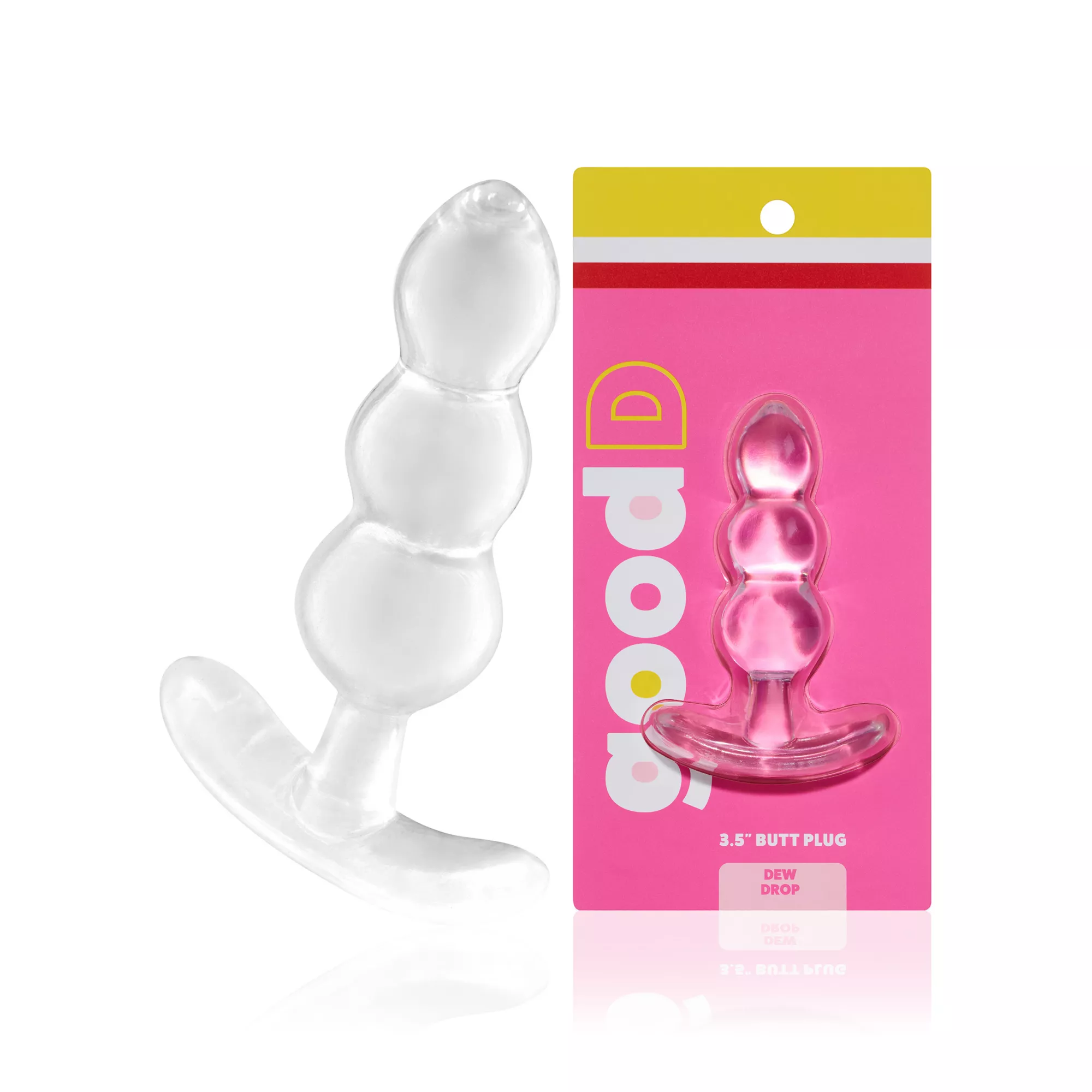 Dew Drop Butt Plug 3.5 Inch – good D at Spencer's