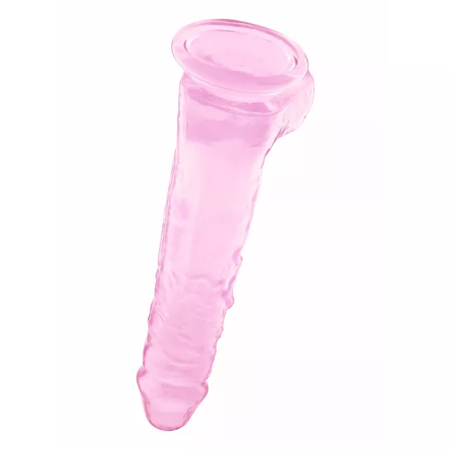 Bubble Gum Suction Cup Dildo with Balls 9 Inch – good D at Spencer's