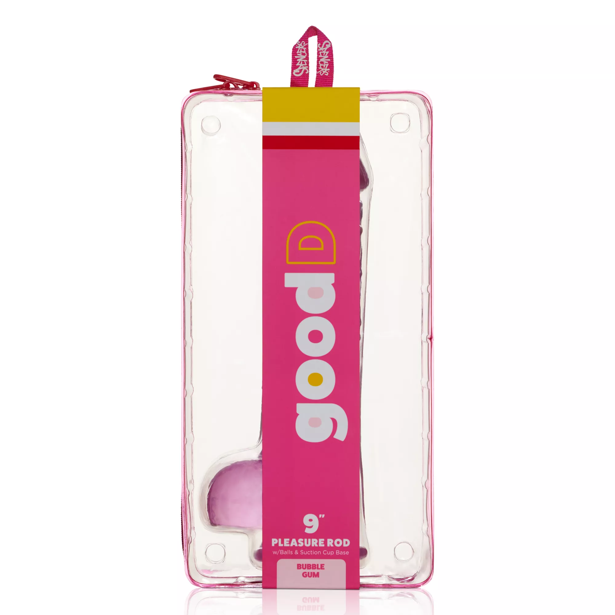 Bubble Gum Suction Cup Dildo with Balls 9 Inch – good D at Spencer's