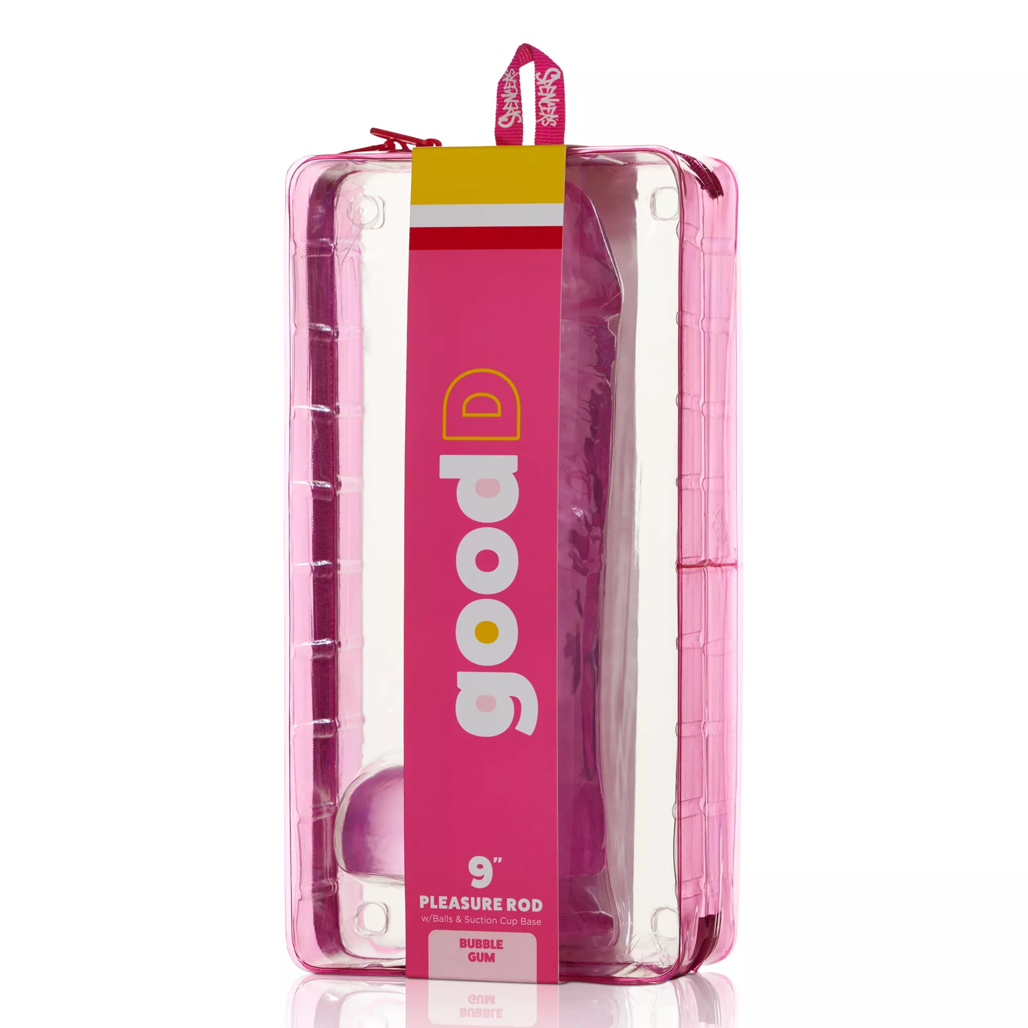 Bubble Gum Suction Cup Dildo with Balls 9 Inch – good D at Spencer's