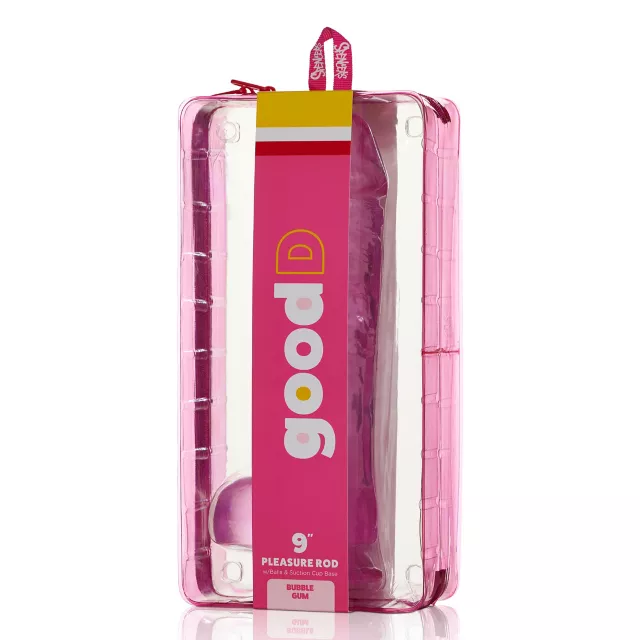 Bubble Gum Suction Cup Dildo with Balls 9 Inch – good D at Spencer's