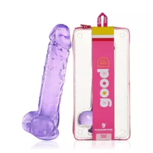 Violet Vixen Suction Cup Dildo with Balls 9 Inch – good D at Spencer's