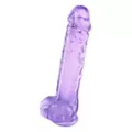 Violet Vixen Suction Cup Dildo with Balls 9 Inch – good D at Spencer's