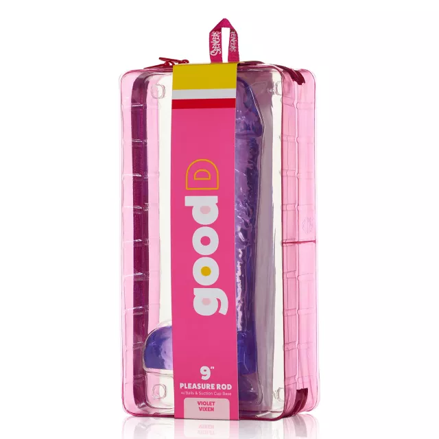 Violet Vixen Suction Cup Dildo with Balls 9 Inch – good D at Spencer's