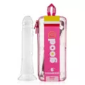 Frosty Bitch Clear Suction Cup Dildo 6 Inch – good D at Spencer's