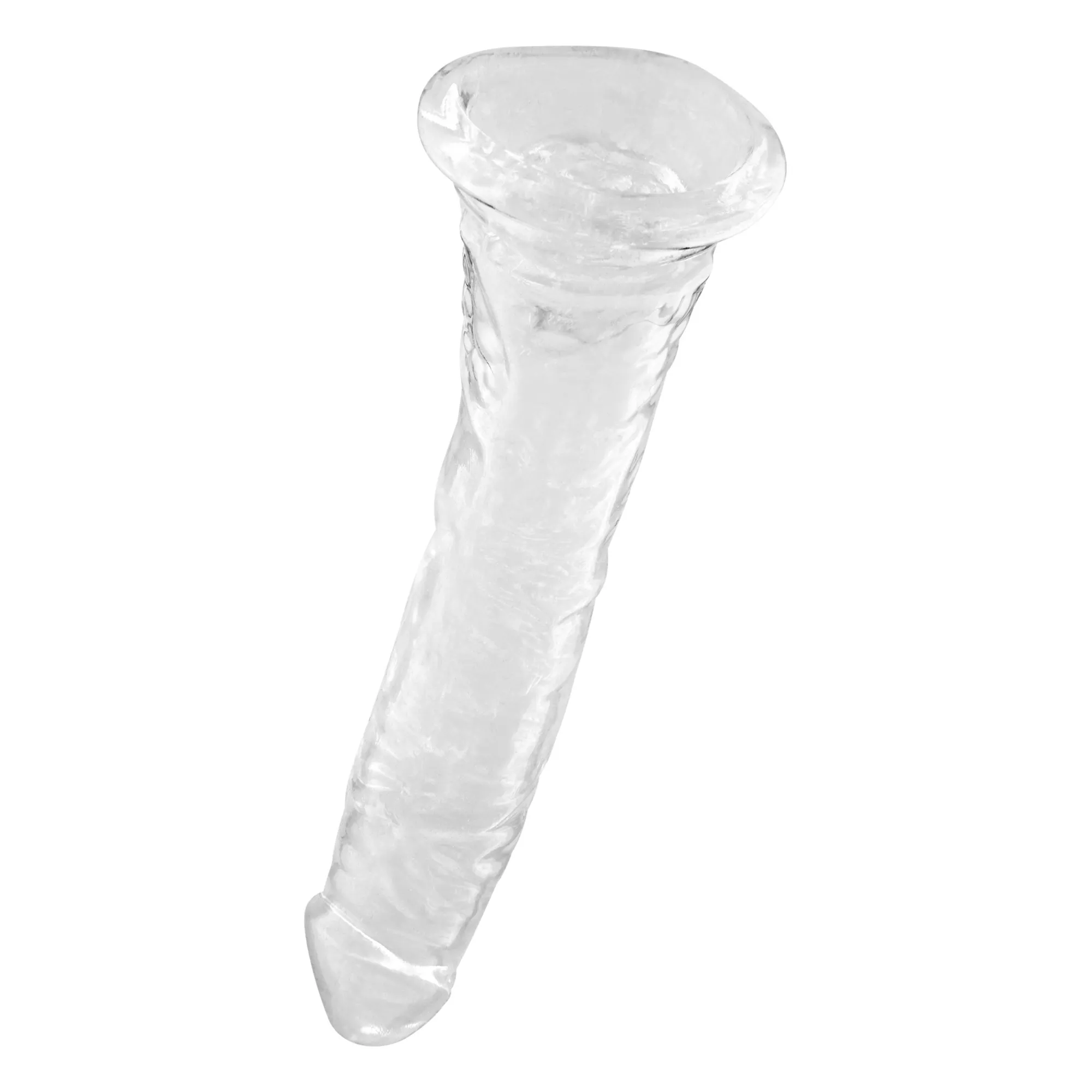 Frosty Bitch Clear Suction Cup Dildo 6 Inch – good D at Spencer's