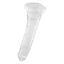 Frosty Bitch Clear Suction Cup Dildo 6 Inch – good D at Spencer's