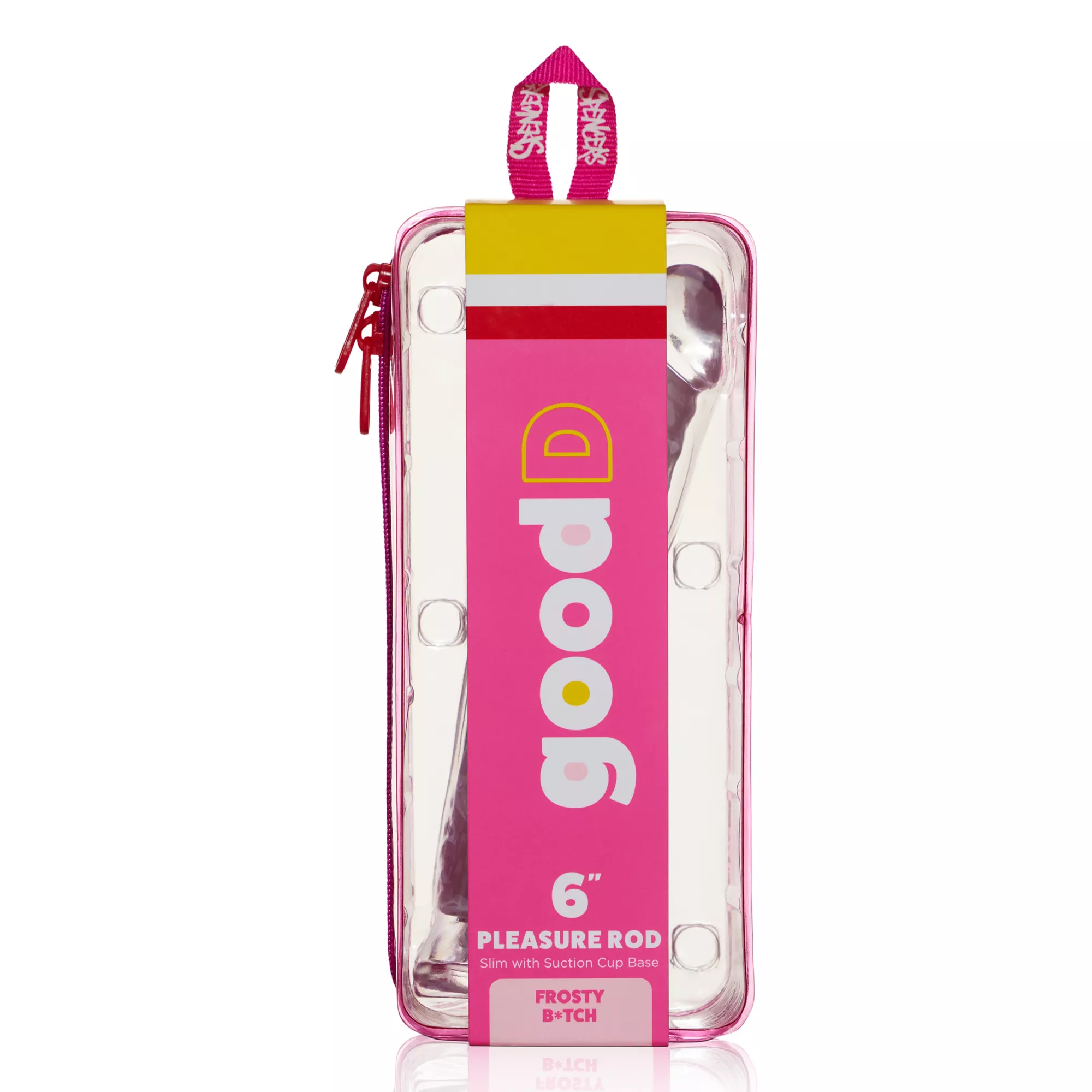 Frosty Bitch Clear Suction Cup Dildo 6 Inch – good D at Spencer's