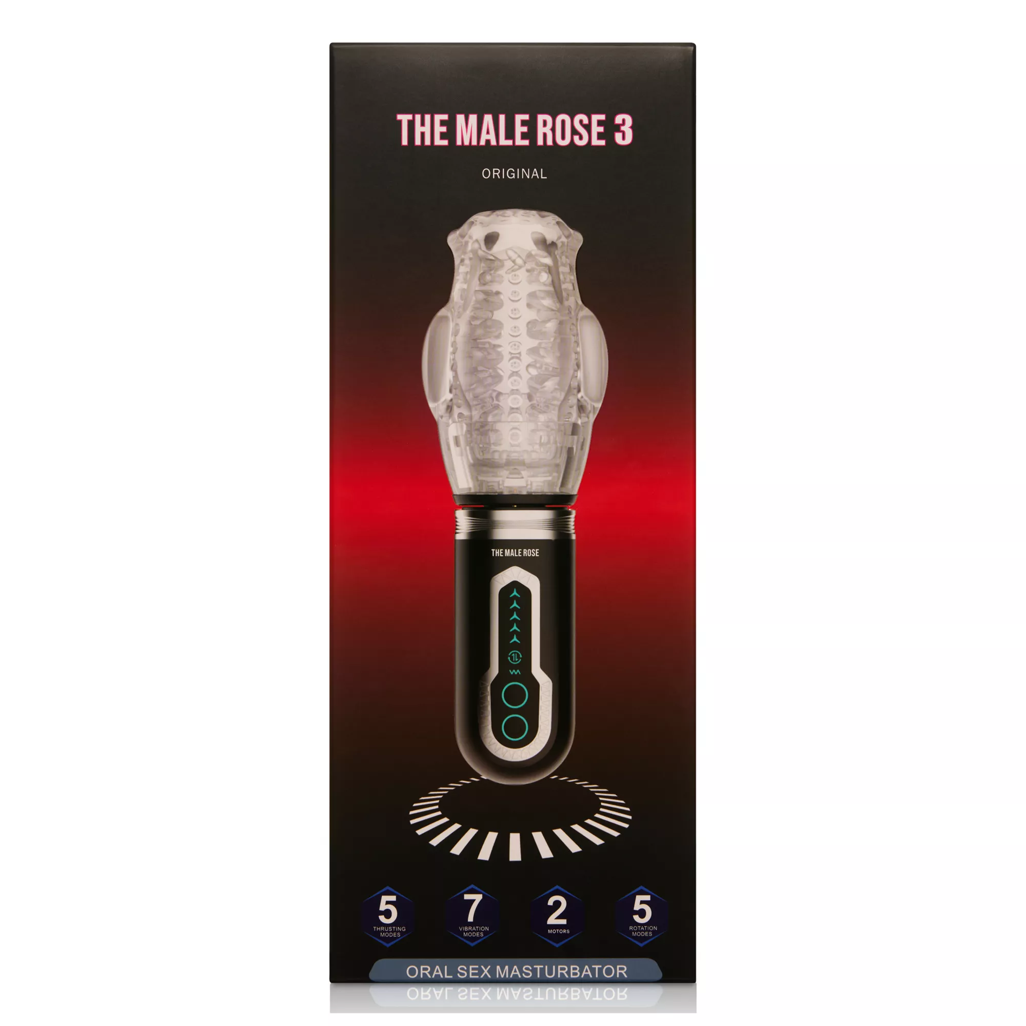 The Male Rose 3 Oral Sex Stroker at Spencer's