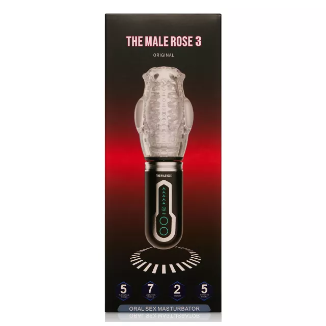 The Male Rose 3 Oral Sex Stroker at Spencer's