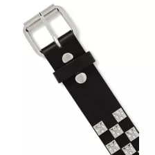 Black and Silver Rhinestone Studded Belt at Spencer's