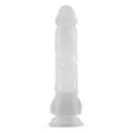 Frosty Bitch Clear Suction Cup Dildo with Balls 8 Inch – good D at Spencer's