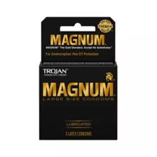 Magnum Large Condoms 3 Pack - Trojan at Spencer's