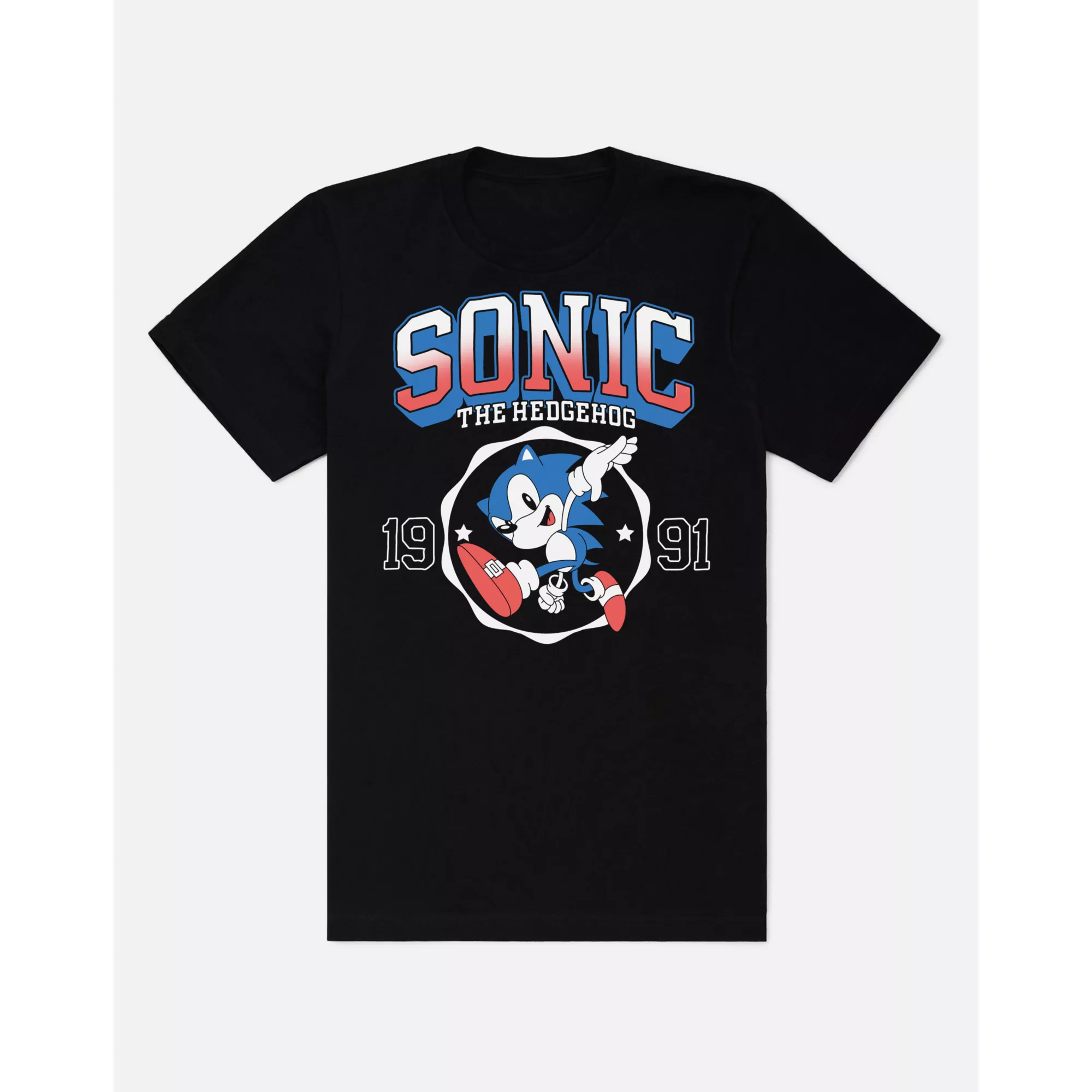 Sonic the Hedgehog Collegiate T Shirt at Spencer's