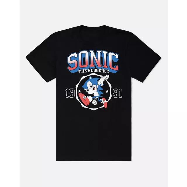 Sonic the Hedgehog Collegiate T Shirt at Spencer's