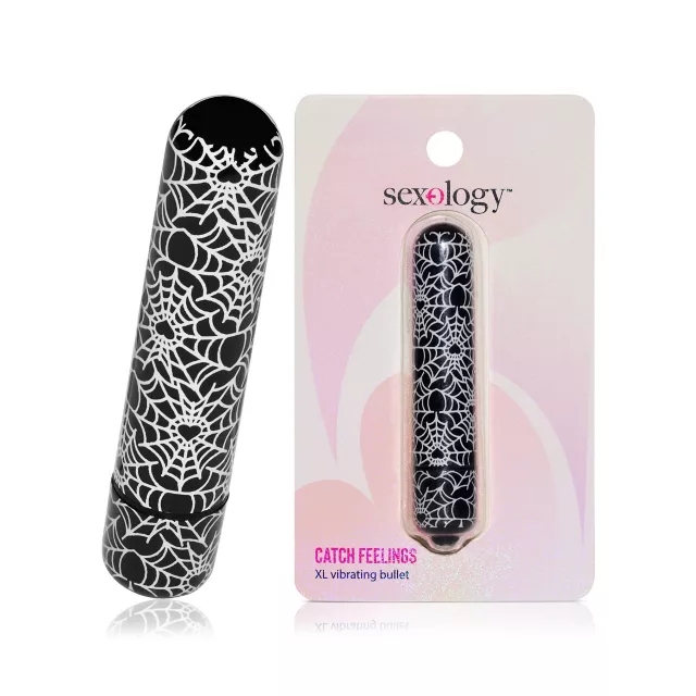 Catch Feelings Spider Web Bullet Vibrator at Spencer's