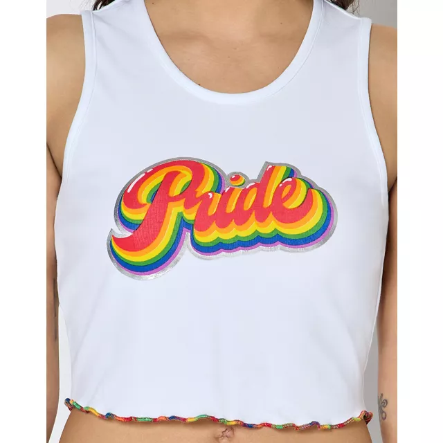 Pride Lettuce Edge Tank Top