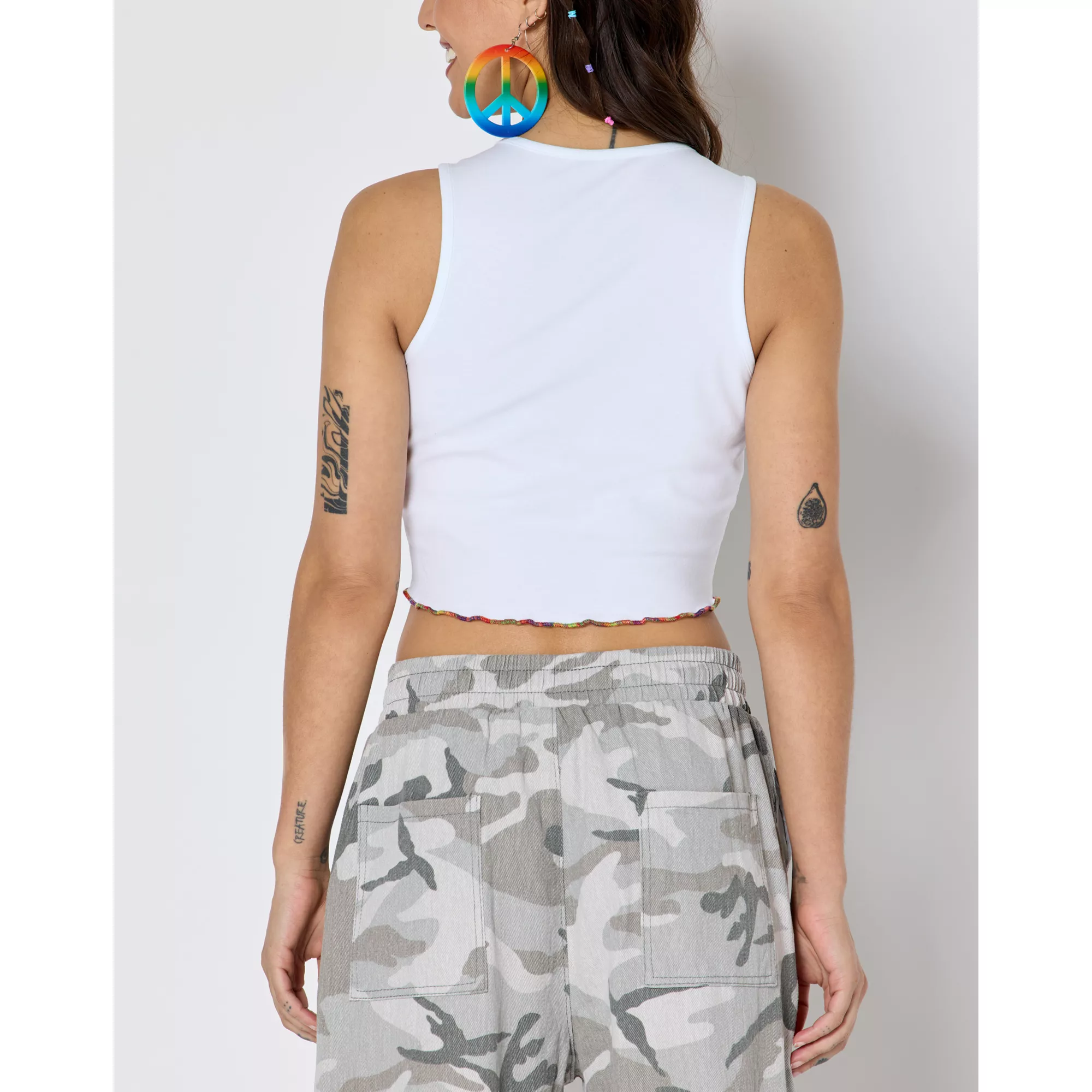 Pride Lettuce Edge Tank Top