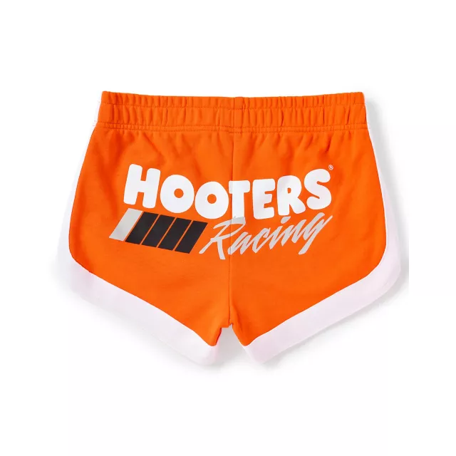 Orange Hooters Racing Shorts at Spencer's