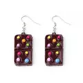 Cosmic Brownie Dangle Earrings - 18 Gauge at Spencer's