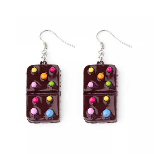 Cosmic Brownie Dangle Earrings - 18 Gauge at Spencer's