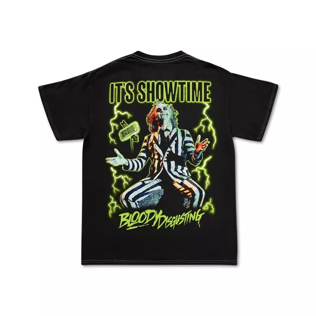 Beetlejuice x Bloody Disgusting Glow in the Dark T Shirt
