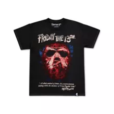 Friday the 13th x Bloody Disgusting Glow in the Dark T Shirt at Spencer's