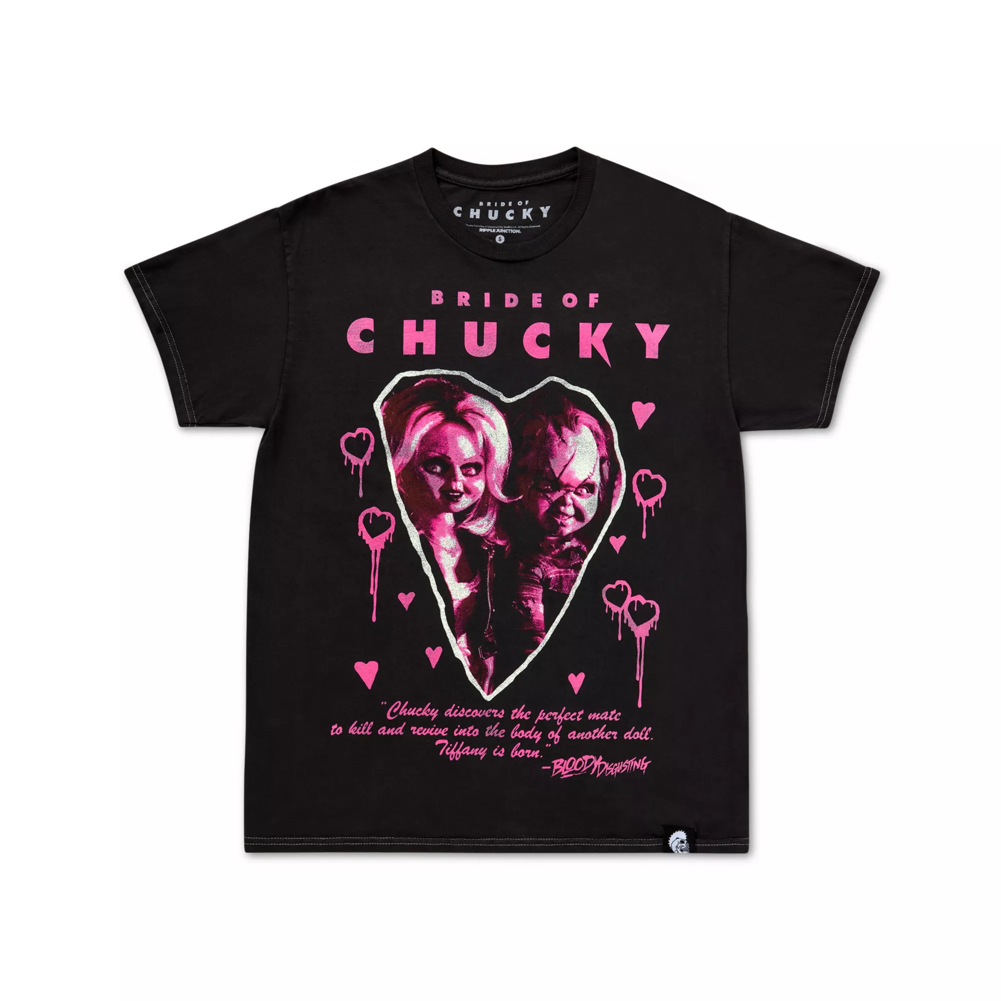 Bride of Chucky x Bloody Disgusting Glow in the Dark T Shirt