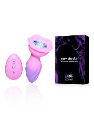 Rosy Cheeks Rotating Butt Plug - Hott Love Extreme - Spencer's
