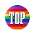 Multi-Pack Top and Bottom Gay Pride Buttons - 4 Pack at Spencer's