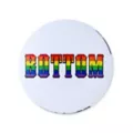 Multi-Pack Top and Bottom Gay Pride Buttons - 4 Pack at Spencer's