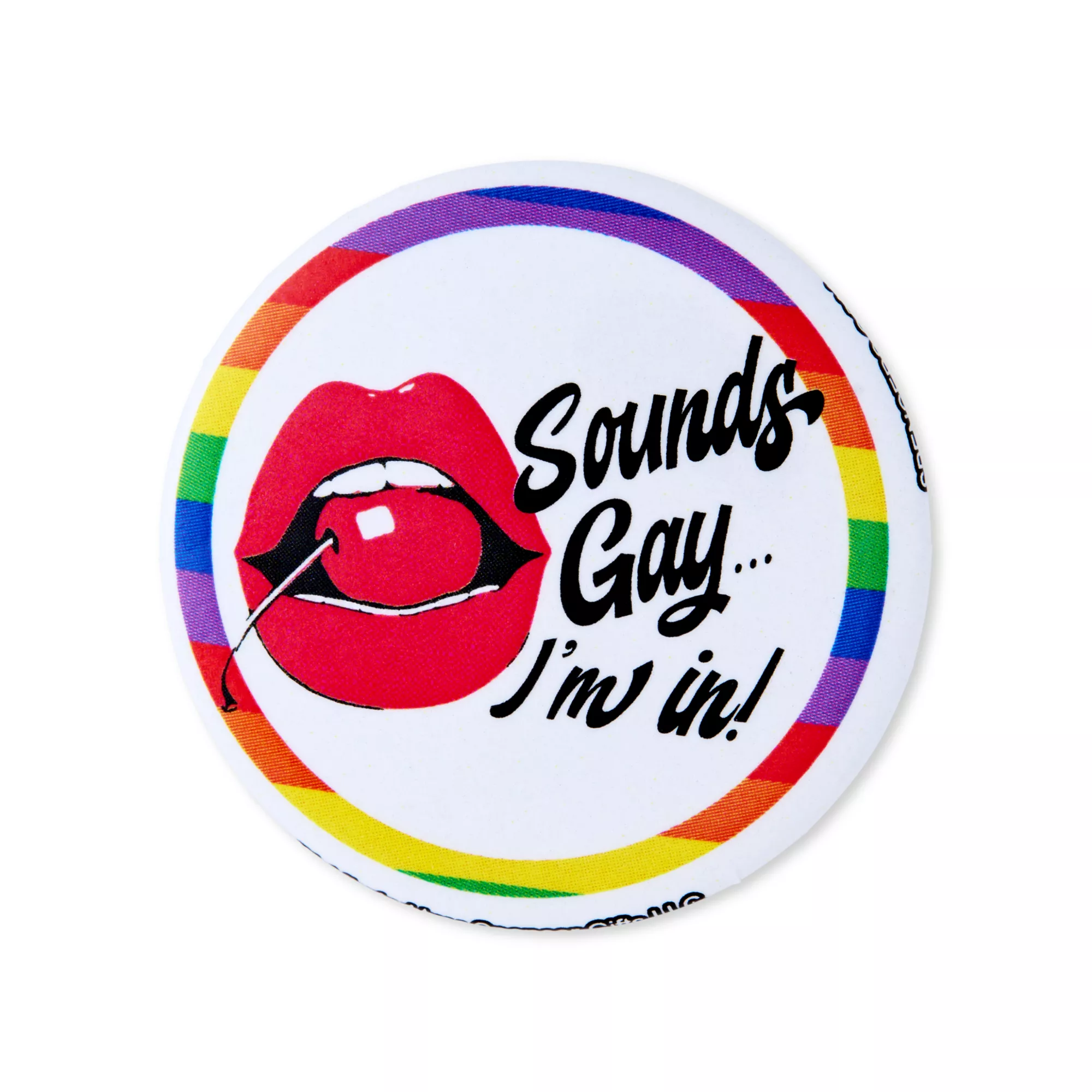 Multi-Pack Top and Bottom Gay Pride Buttons - 4 Pack at Spencer's