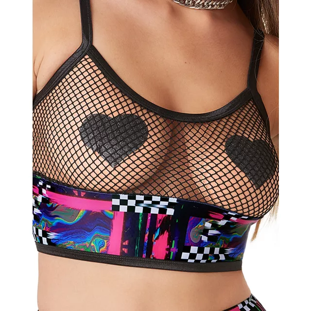 Racing Glitch Bralette