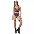Racing Glitch Bralette at Spencer's