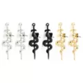 Multi-Pack Multicolor Snake Dagger Stud Earrings - 3 Pack at Spencer's
