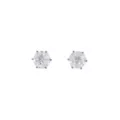CZ Titanium Round Stud Earrings at Spencer's