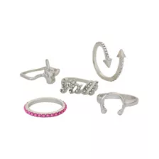 Kayla Malecc Multi-Pack Y'all Rings - 5 Pack at Spencer's