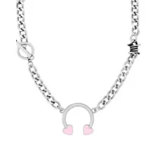 Kayla Malecc Horseshoe Choker Necklace at Spencer's