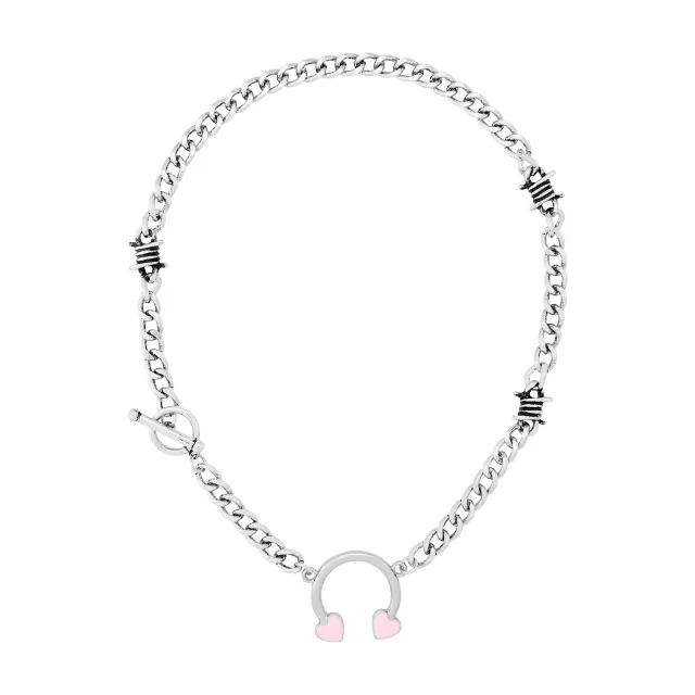 Kayla Malecc Horseshoe Choker Necklace at Spencer's