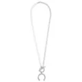 Kayla Malecc Pearl Horseshoe Necklace at Spencer's