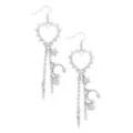 Kayla Malecc Heart Drape Dangle Earrings at Spencer's