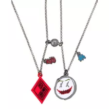 Harley Quinn and Joker Besties Necklace Set at Spencer's