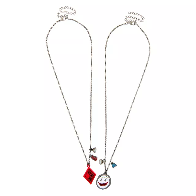 Harley Quinn and Joker Besties Necklace Set at Spencer's